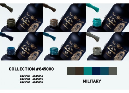 SPHYNX Lac Gel Polish Collection - Military 60ml SPHYNX Lac Gel Polish Collection - Military 60ml